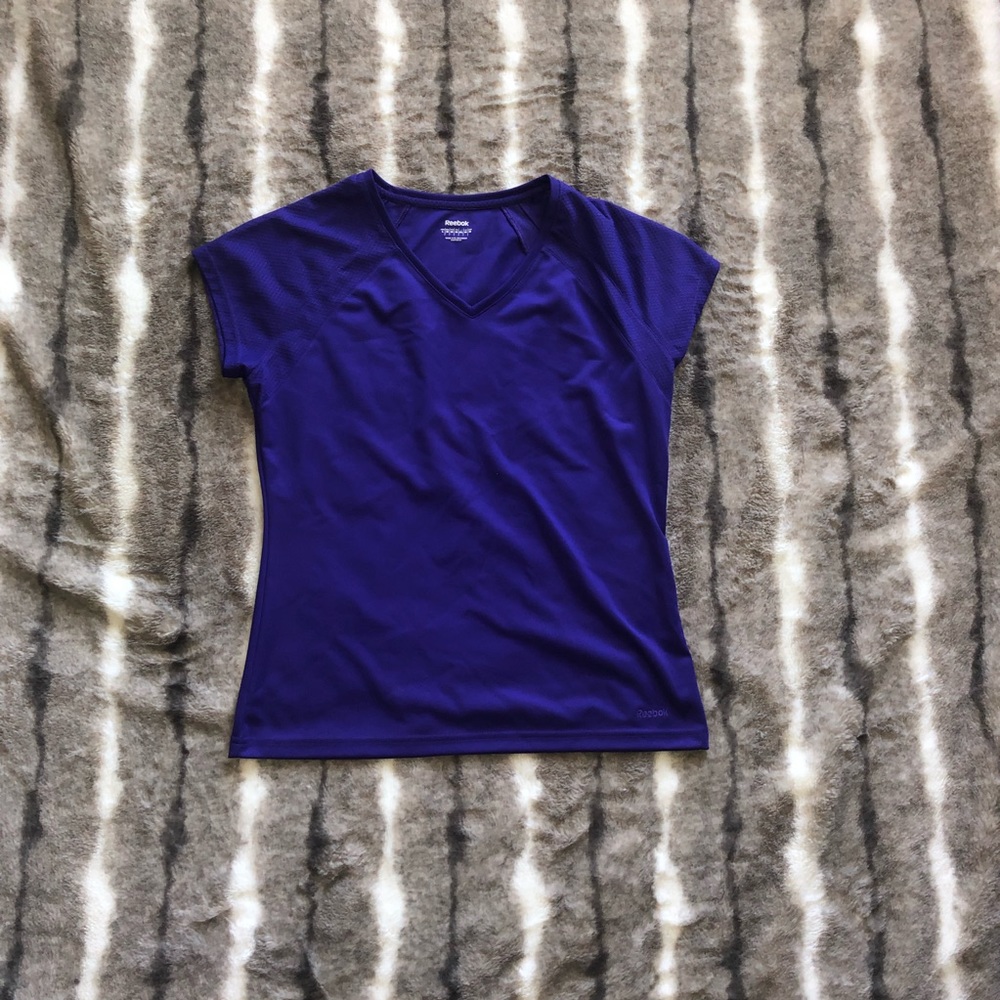 - Reebok purple tee